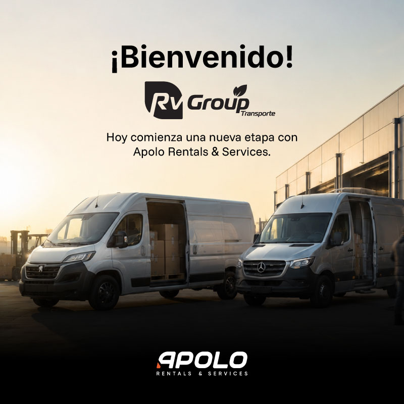 Bienvenido RV GROUP TRANSPORTE